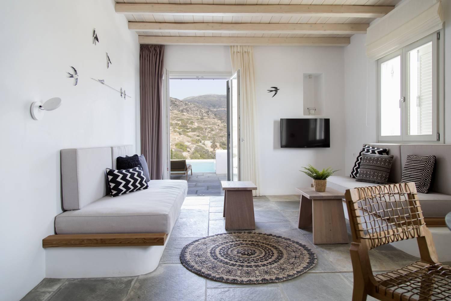 Hide Out Suites Mylopotas Ruang foto